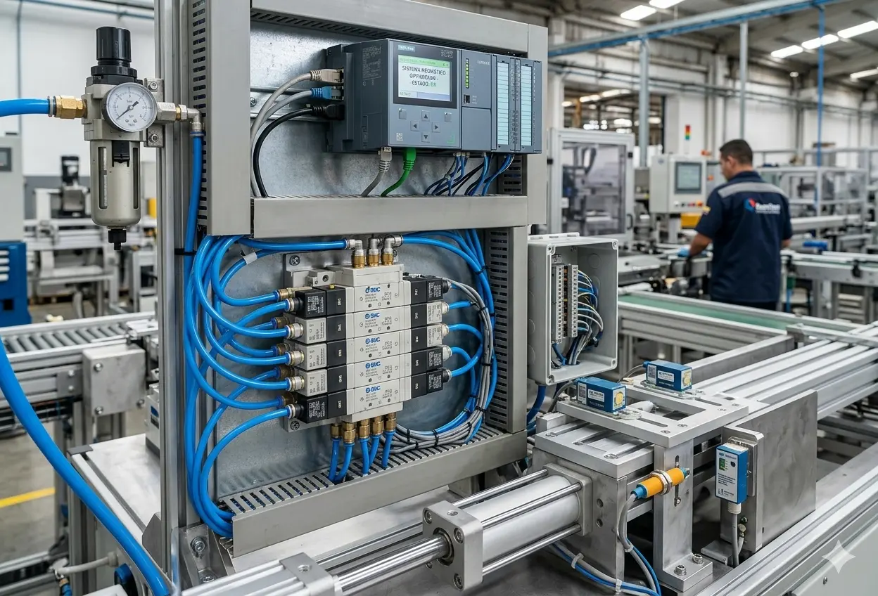 Selección de válvulas neumáticas para automatización industrial